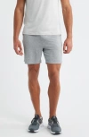 Free Fly Lightweight Fleece Sweat Shorts In Gray