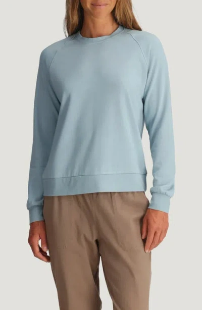 Free Fly Lightweight Fleece Sweatshirt In Blue