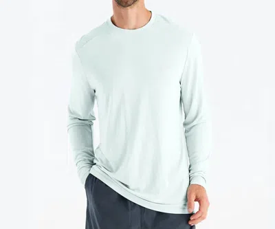 Free Fly Lightweight Long Sleeve Top In Glacier In Grey
