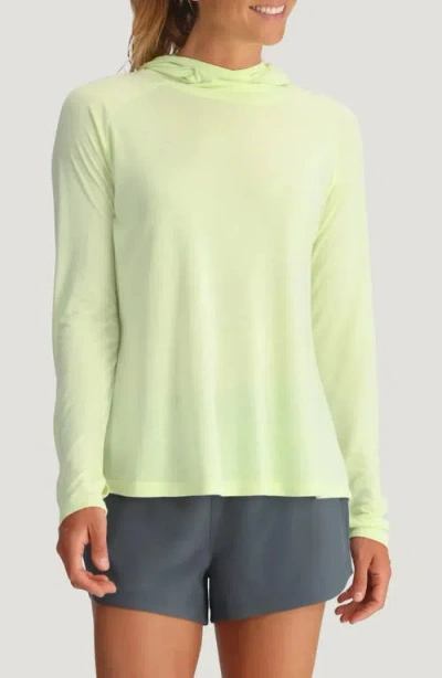 Free Fly Lightweight Performance Ii Hoodie In Green