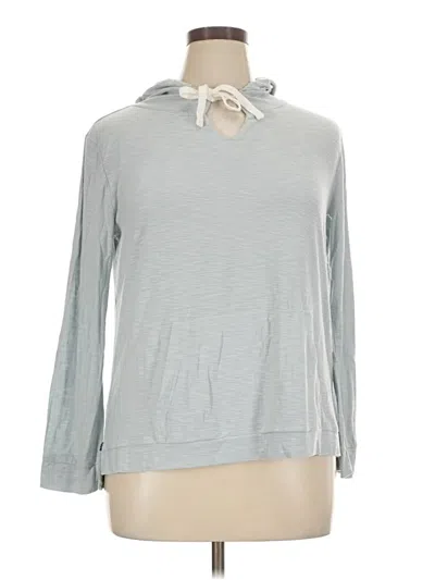 Pre-owned Free Fly Long Sleeve Turtleneck In Blue