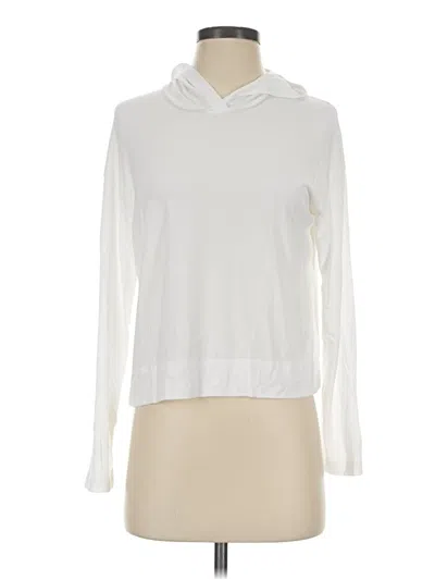 Pre-owned Free Fly Long Sleeve Turtleneck In Ivory