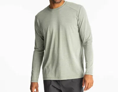 Free Fly Shade Long Sleeve T-shirt In Green