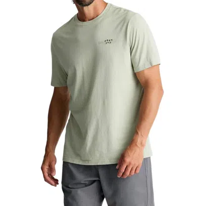 Free Fly Octo Tee In Heather Desert Sage In Multi
