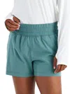 Free Fly Pull-on Breeze Short In Sabal Green In Multi