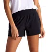 Free Fly Pull-on Breeze Short In Black In Black