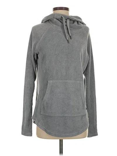 Pre-owned Free Fly Pullover Hoodie In Gray