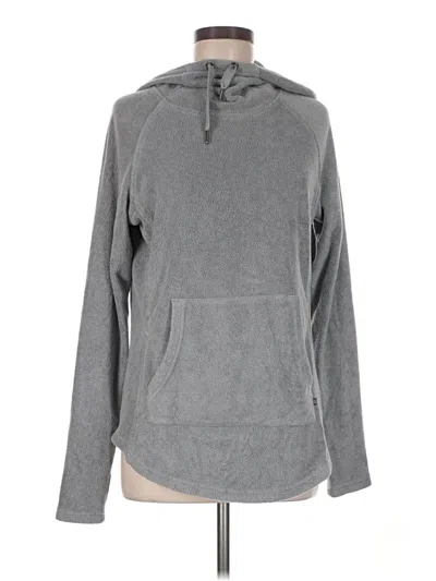 Pre-owned Free Fly Pullover Hoodie In Gray