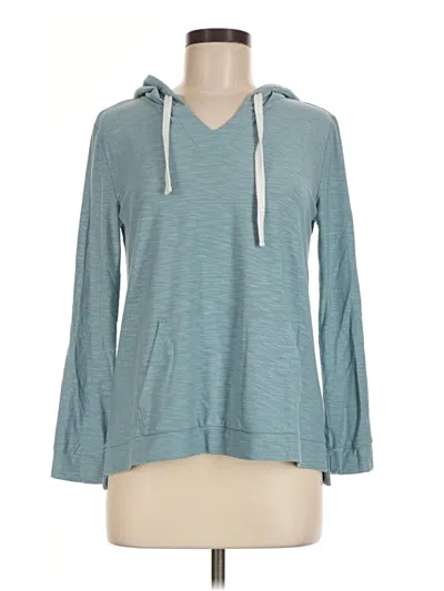 Pre-owned Free Fly Pullover Hoodie In Teal