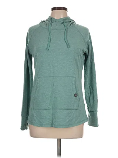 Pre-owned Free Fly Pullover Hoodie In Teal