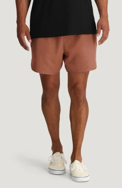 Free Fly Reverb 5.5 Inch Performance Shorts In Brown