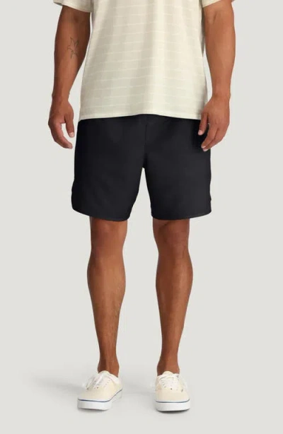 Free Fly Reverb Water Resistant Hybrid Performance Shorts In Black