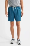 Free Fly Reverb Water Resistant Hybrid Performance Shorts In Blue
