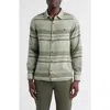 Free Fly Seawool Flannel Button-up Shirt In Green