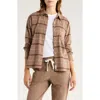 Free Fly Seawool Flannel Shirt In Brown