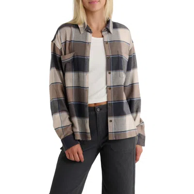 Free Fly Seawool Flannel Shirt In Multi