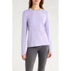 Free Fly Shade Long Sleeve Top In Purple
