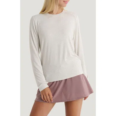 Free Fly Shade Long Sleeve Top In White