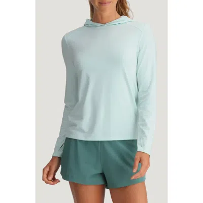 Free Fly Shade Performance Ii Hoodie In Blue