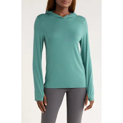 Free Fly Shade Performance Ii Hoodie In Green