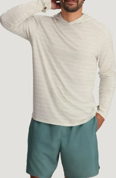 Free Fly Shade Upf 50+ Hoodie In White