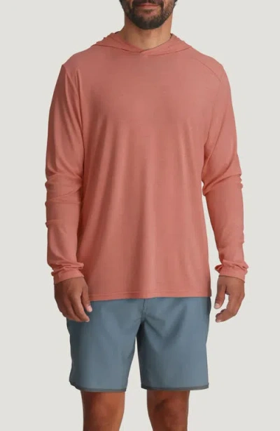 Free Fly Shade Upf 50+ Hoodie In Pink