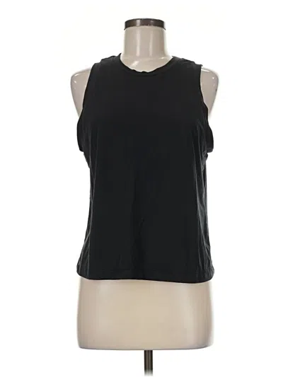 Pre-owned Free Fly Sleeveless T-shirt In Black