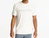 Free Fly Straightaway Tee In Heather Birch In Multi