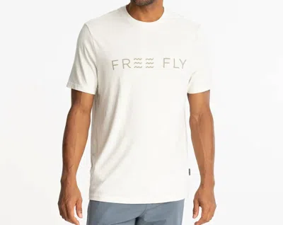 Free Fly Straightaway Tee In Heather Birch In Multi