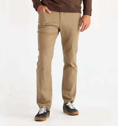Free Fly Stretch Canvas 5 Pocket Pant In Timber In Brown