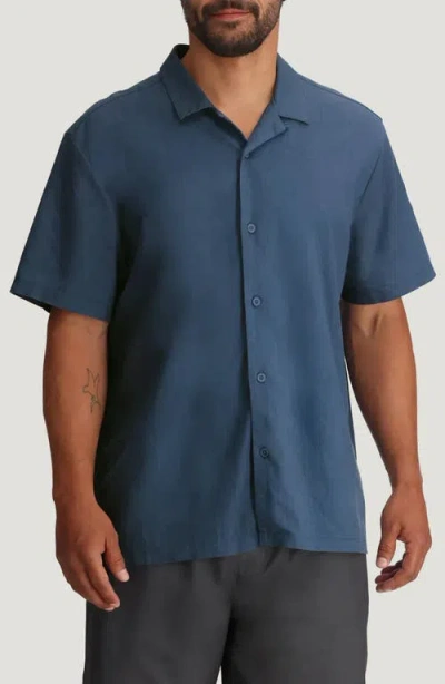 Free Fly Sullivans Camp Shirt In Blue