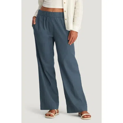 Free Fly Sullivans Wide Leg Pants In Blue