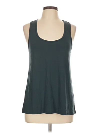 Pre-owned Free Fly Tank Top Gray Halter Neckline Tops