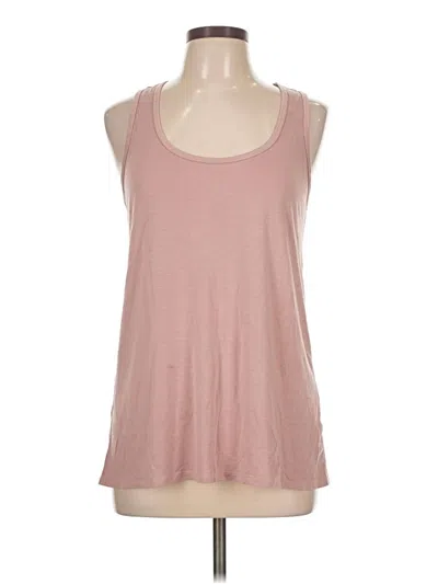 Pre-owned Free Fly Tank Top Pink Halter Neckline Tops