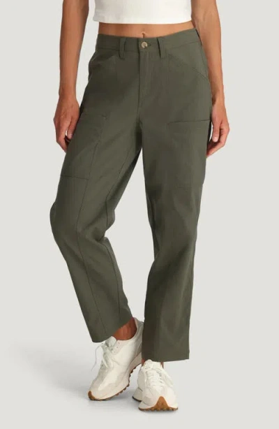 Free Fly Topogrid Water Resistant Pants In Green
