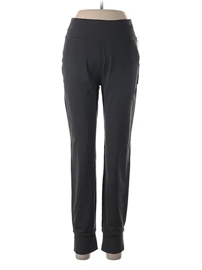 Pre-owned Free Fly Track Pants In Black