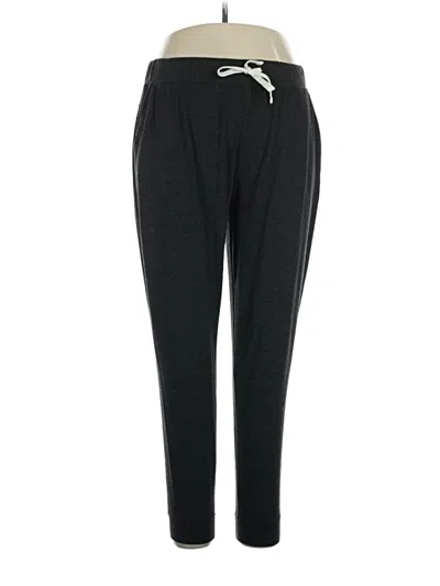 Pre-owned Free Fly Track Pants In Black