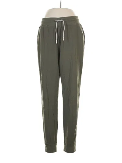 Pre-owned Free Fly Track Pants In Green