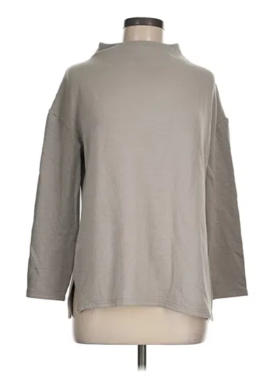 Pre-owned Free Fly Turtleneck Sweater In Gray