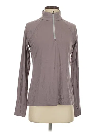 Pre-owned Free Fly Turtleneck Sweater In Gray