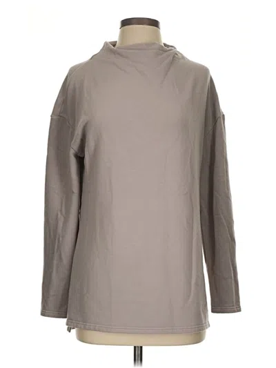 Pre-owned Free Fly Turtleneck Sweater In Gray