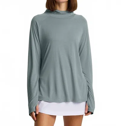 Free Fly Women's Bamboo Lightweight Hoodie Ii In Slate In Gray