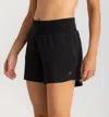 Free Fly Women's Bamboo-lined Active Breeze Short - 5" In Black In Black