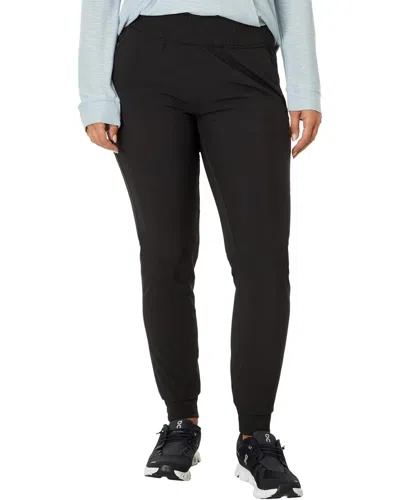 Free Fly Women's  Breeze Joggers Black Elastic Waist Tapered Leg Gbo2416