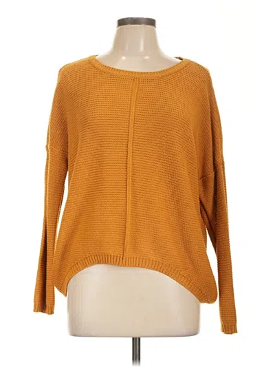 Pre-owned Free For All Pullover Sweater In Orange
