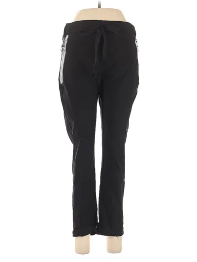 Pre-owned Free For Humanity Track Pants In Black