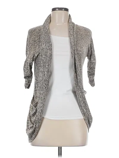 Pre-owned Free Kisses Cardigan Sweater In Gray