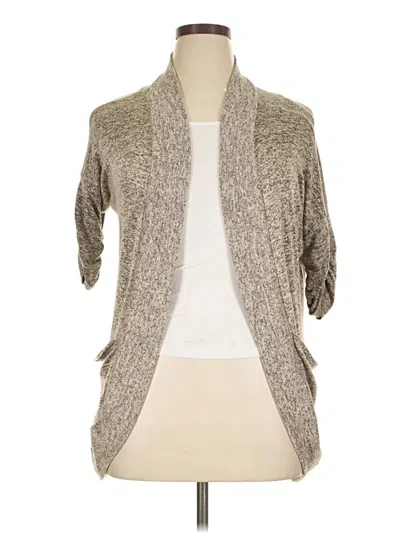 Pre-owned Free Kisses Cardigan Sweater In Gray