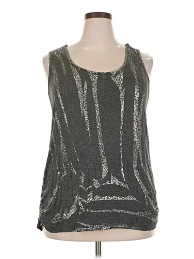 Pre-owned Free Kisses Sleeveless Blouse In Silver