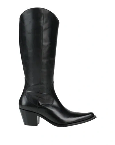 Free Lance Woman Boot Black Size 8 Leather